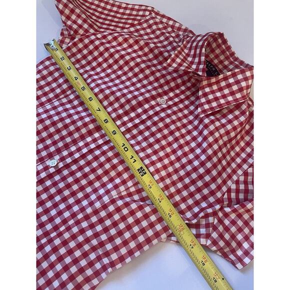 Ralph Lauren Collection Silk Shirt Dress Runway 2000 Plaid Check Button Front XS - Picture 14 of 16